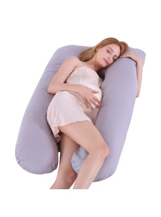 Выкройка подушки для беременных - подкова с ластовицей 